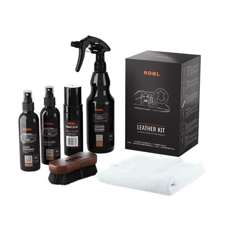 ADBL LEATHER KIT + ADBL INTERIOR CLEANER 1L + WOW 500ml
